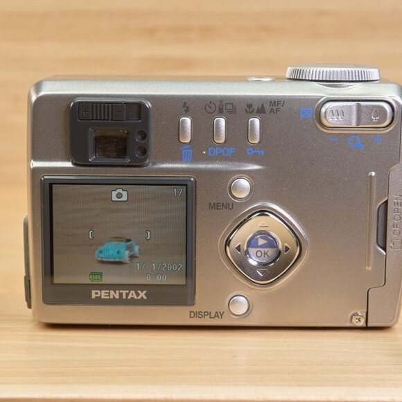 Pentax Optio 430RS / 4MP Digital Camera / 3x Optical Zoom / Tested & Working - Picture 4 of 8